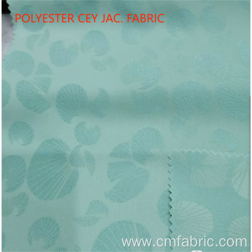 Polyester CEY Jacqaurd 4 way spandex